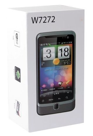 Gray Android 2.3 Double Sim Card Wifi Enabled Mobile Phones With 32G TF card