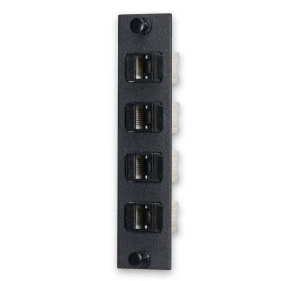 Placa de adaptador da posição da fibra ótica 4 equipada com o trapézio perfurado