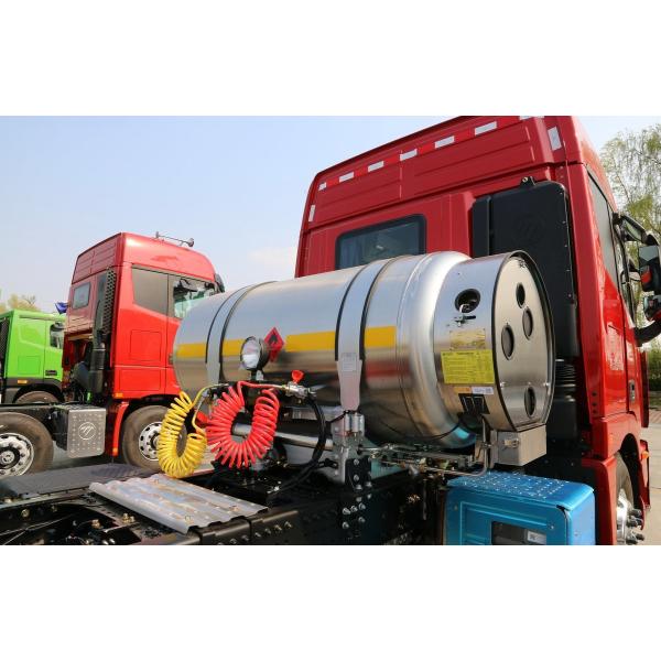 Подержанный трактор грузовик головка двигатель сжиженного природного газа Foton EST 460 л.с. быстрые 12 передач тянет 40 тонн