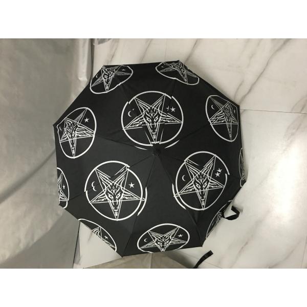 Manual Control 21 Inch 8 Bone Umbrella with Customized Personality Picture Pattern