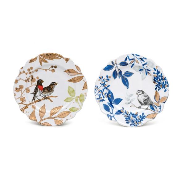 Тарелки Порцелановая тарелка Осенняя посуда Бутик подарочный набор Горячая продажа Новый дизайн Королевская керамическая тарелка Круглое блюдо Продовольственная безопасность