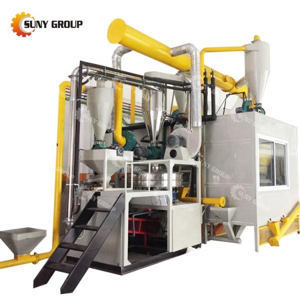 India Video Inspection Provided Aluminum Plastic Recycling Machine for Scrap Separation