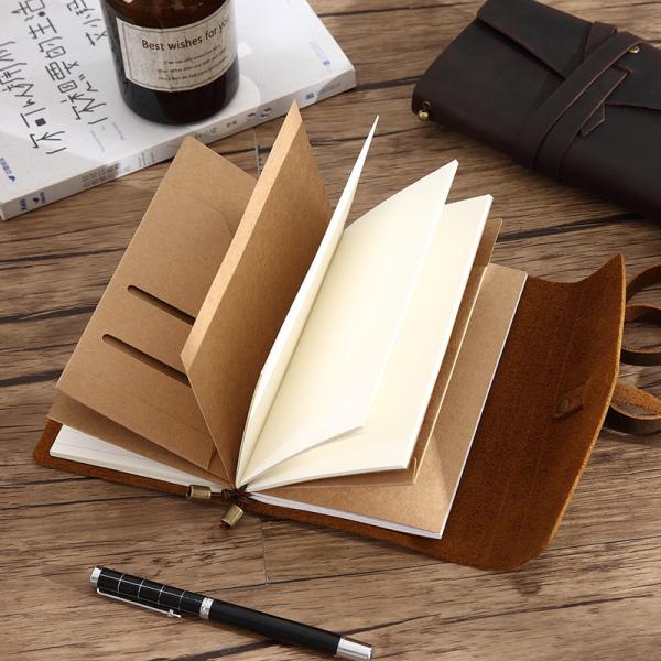 5 X 7 Soft Leather Notebook Journal OEM Brand For Men And Women