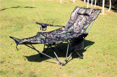 Adjustable Reclining Outdoor Folding Chair Outdoor Fishing Gear Portable With Armrests
