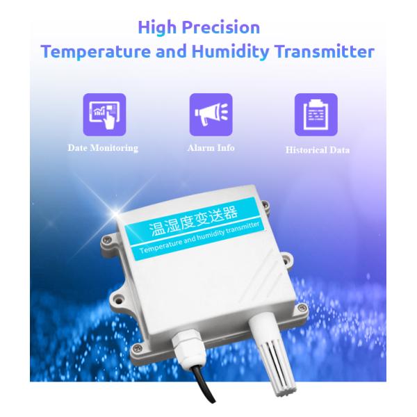 Modbus IOT Sensor RS485 Temperature Humidity Sensor For Vegetable Farm