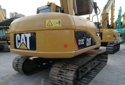 12T o grabber de madeira 0.78M3 312C usou CAT Excavator
