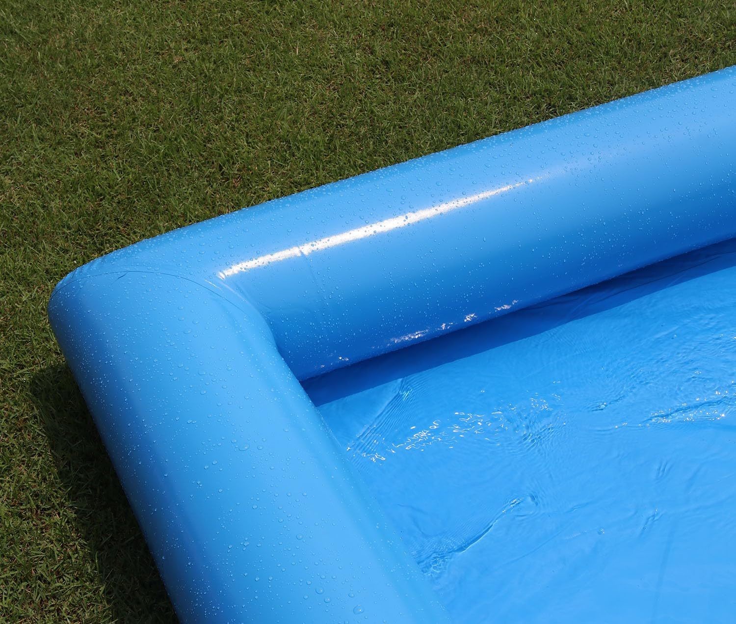 Transform Your Backyard into a Court with AJUNION 33FT Inflatable Volleyball Pool