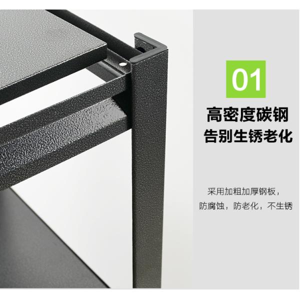 Anti Aging Telescopic Oven Racks , Carbon Steel 3 Tier Wide Wire Shelf