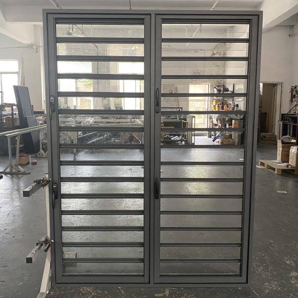 Aluminum Louver Window Customized Product Glass Blade modern design