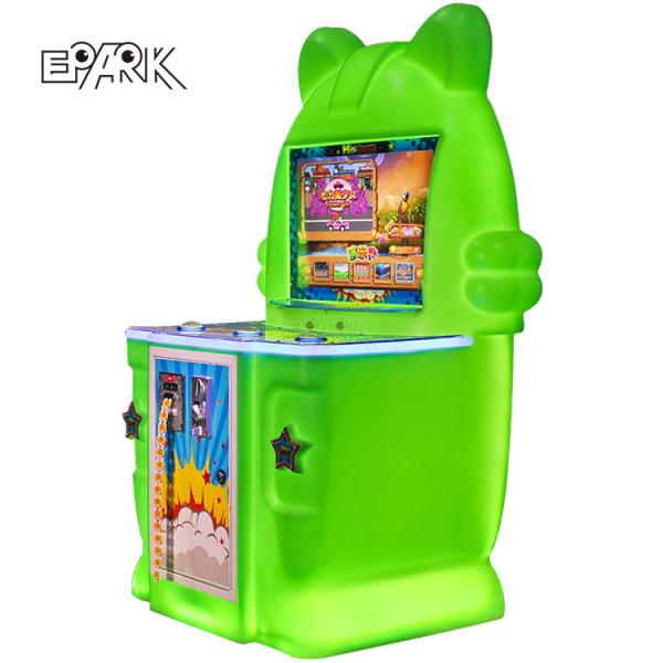 Mini Pat Music Kids Video Game Machine Coin Pusher Capsule Toy Game Machine