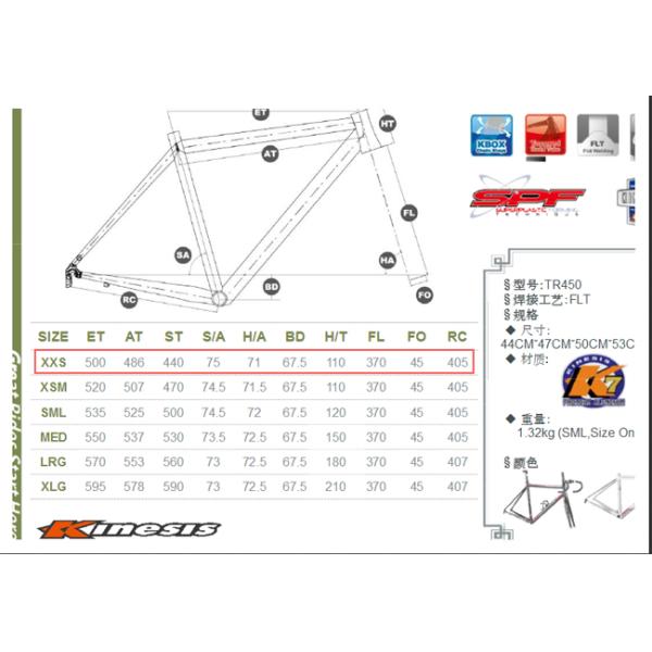 Алюминиевая рама велосипеда для гонок AERO 700C ROAD BIKE AL7046/K7 AERO FRAME+Fork TR450