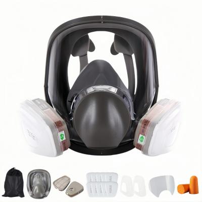 Gas Mask Spray Paint Organic Gas Dust Mask Durable TPE Activated Carbon Face Mask