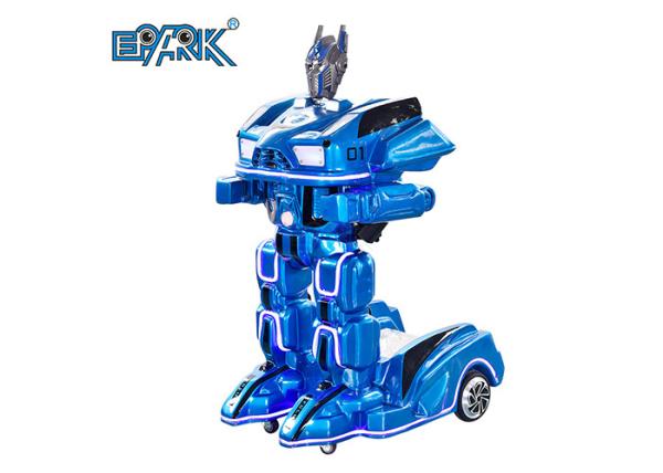 Amusement Battery Operated Walking Robot Ride For Kids Theme Park