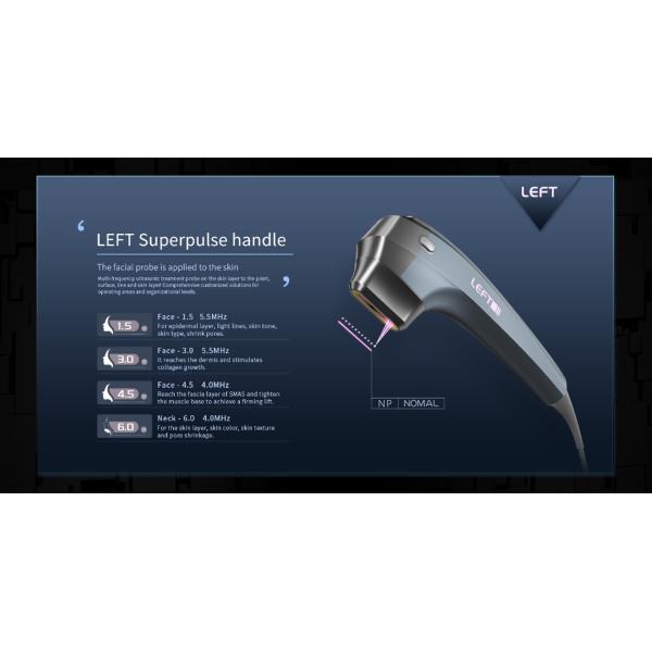 2 Handle Portable 11d Weight Loss Skin Tightenin Hifu Body Slimming Beauty Machine