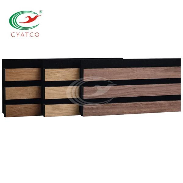 Изогнутая толщина панелей стены паза деревянная акустическая подгонянная