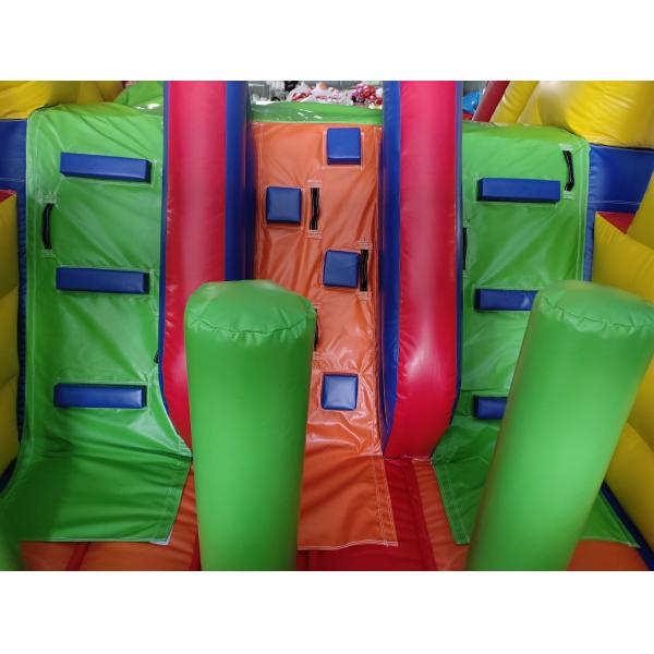 Коммерческий класс ПВХ брезент гигантские надувные препятствия курсы надувные веселый город для открытого воздуха