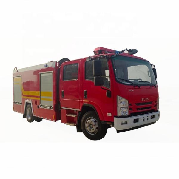 I SUZU 4X2 5000 Litres Camion de Pompier à Eau  Fourgon d'Incendie  Camion de Pompier d'Aéroport