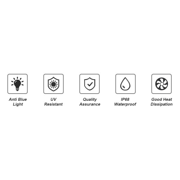 водонепроницаемый PAR56 светодиодный бассейн 316 SS ABS корпус сверхтонкий 7,5 мм смолой заполненная стена Монтируется 230MM 18W 25W DC AC12V