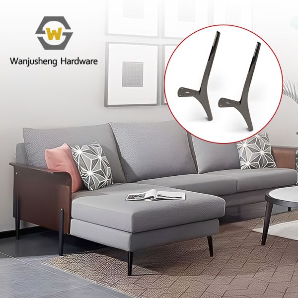 New Thickened Metal Sofa Legs Heightening Brackets Bed Support Legs Furniture Hardware Accessories