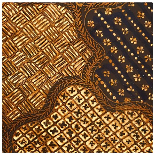 100% Cotton REAL WAX print fabric African ankara fabrics with Kente Design Width 58/60