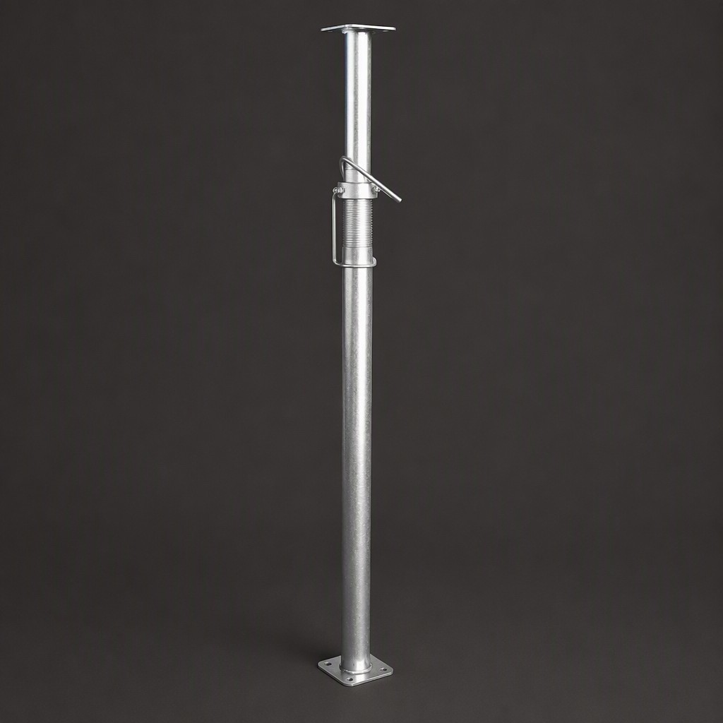 HDG Q235 Adjustable Steel Prop Italian Type Scaffold Pillar For Building