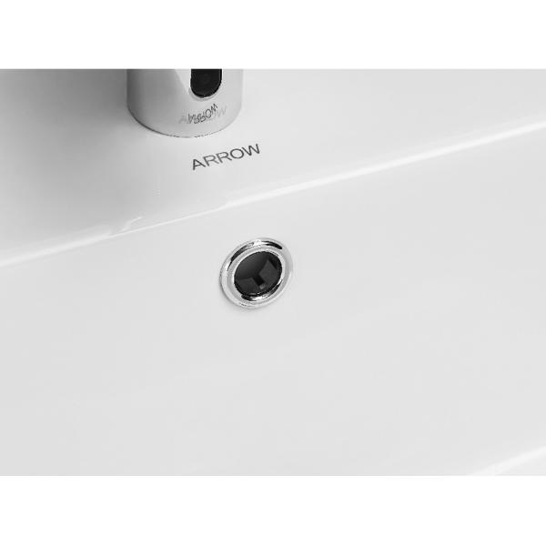 Керамический таз Countertop тщеты с цветом отверстия крана белым застекленным