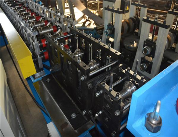 Steel Door Frame Sheet Metal Roll Forming Machines For Refrigerated Door