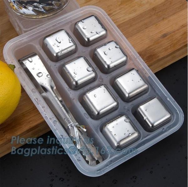 stainless steel whisky stones free sample reusable metal ice cubes, Stainless Steel Whiskey Chilling Rocks Ice Cube Whis