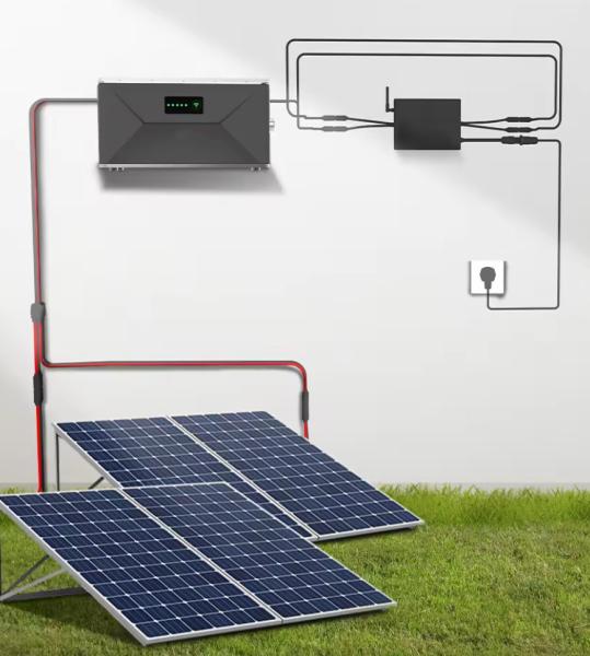 800W MPPT Battery Expandable Solar Energy Storage For Home Energy Storage Battery