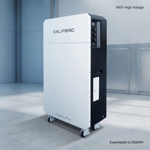 400V HV LiFePO4 Energy Storage System Expandable to 256kWh for Solar Projects