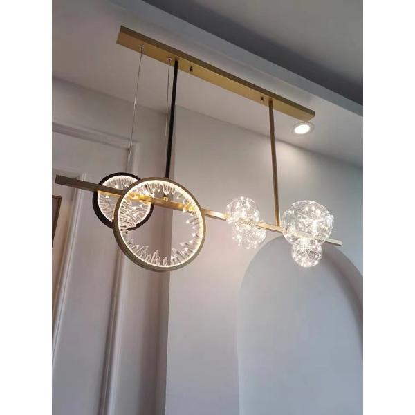 Modern Home Decor Glass ball Pendant Lights Bar Hotel Home Decorative Chandelier Hanging Lamp