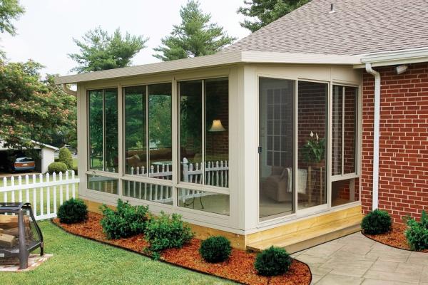 Cozy Glass Sunroom  Relax Here And Enjoy The Sunshine In Utmost Comfort