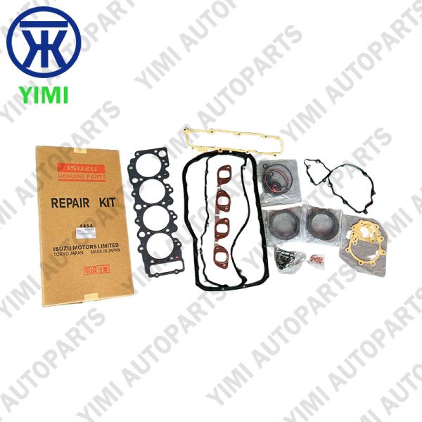 Overhaul Full Gasket Set with MLS Head Gasket for ISUZU 4HG1 4HG1T - ISO 9001:2015 Certified Complete Engine Rebuild Kit