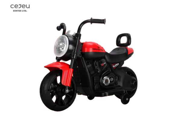 Kids Electric 6v Ride On Motorcycle Early Education Function