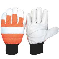 OIN 11393-4 d'en 2019 gants de sécurité de tronçonneuse de la CLASSE 0 pour le découpage du bois de coupe