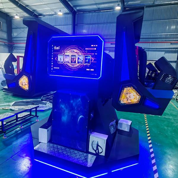 Electricity Powered VR 360 Simulator Durable For Thrilling VR Roller Coaster Games