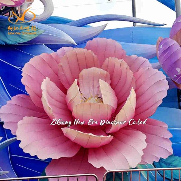 Exhibition Chinese Flower Lantern Arts Mechanical Design / Graphic Design