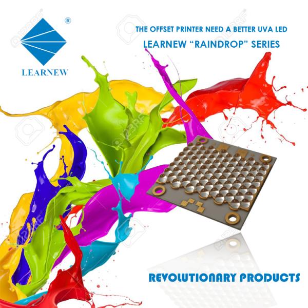 Обломок СИД UVA 385nm 200w, обломок 3535 СИД с объективом стекла кварца