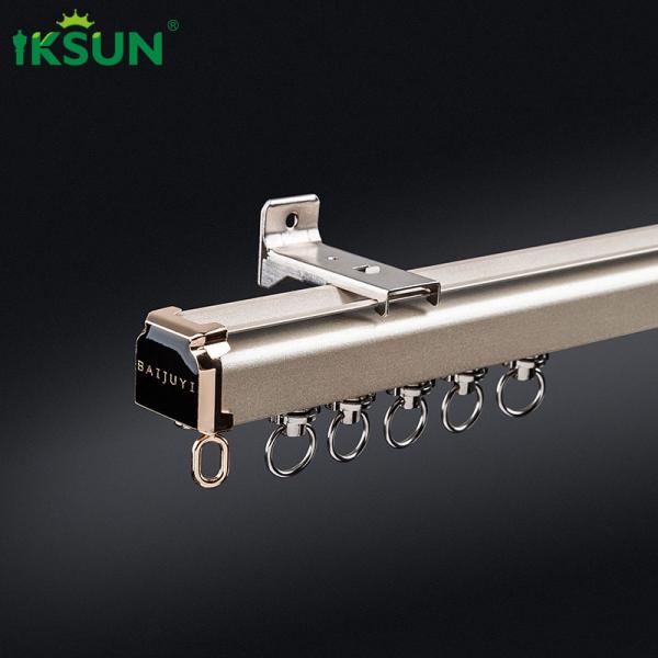 Durable Extendable Curtain Track System Wall Mount 5.8m Length