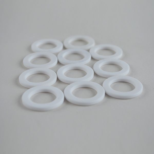 Polished Surface Al2O3 Mechanical Alumina Ceramic Seal Ring High Wear Resistant