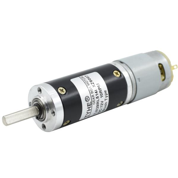 28mm Low Rpm 5nm High Torque Planetary Gear Motor For LED Light