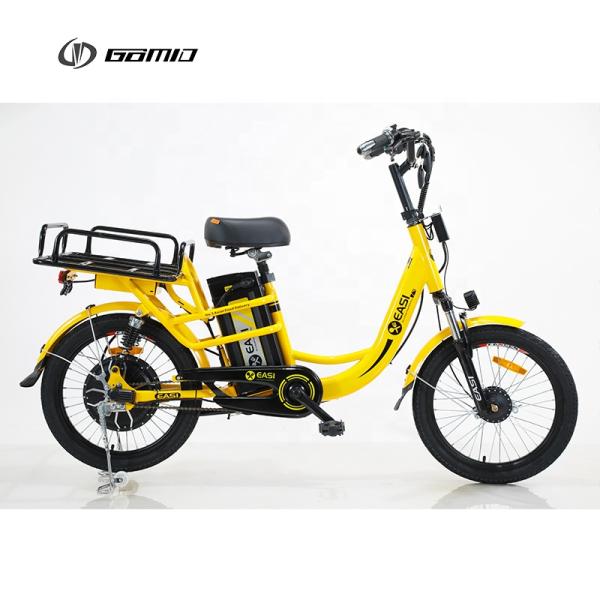 Takeout E Bike High Capacity 400W 20Ah Electric Bicycle With Aluminum Pedal