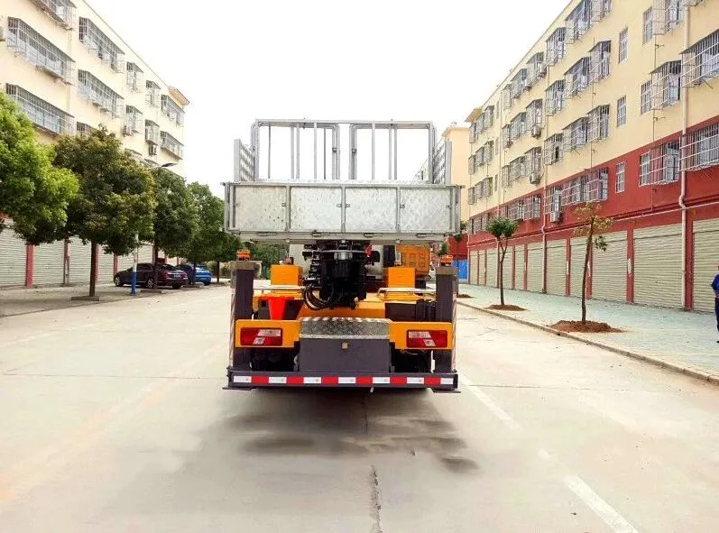 Mobile Aerial Work Truck 20m 22m 24m Telescopic Boom Lift Truck