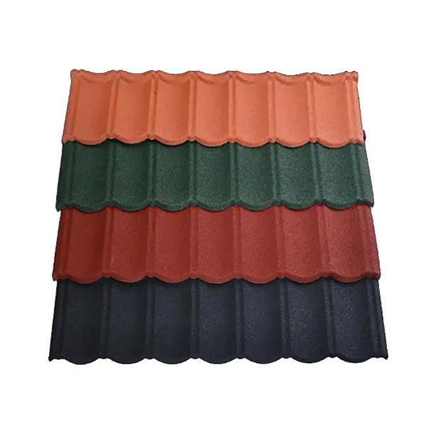 Telhado de isolamento térmico de pedra revestida de telhado 1340X420mm telhado de metal qualidade Quênia/Nova Zelândia