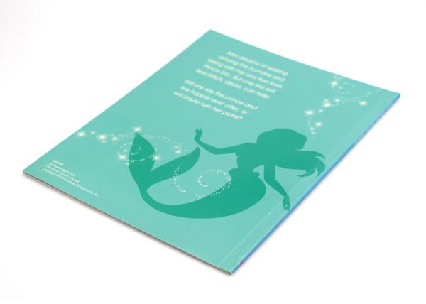 Hardback Childrens Book Printing , Mermaid Comic Book Printing Glued Binding
