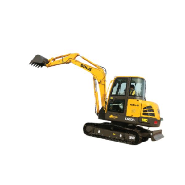 SDLG Lingong E660FL Small Excavator 6t Digger With 0.22m³ Bucket