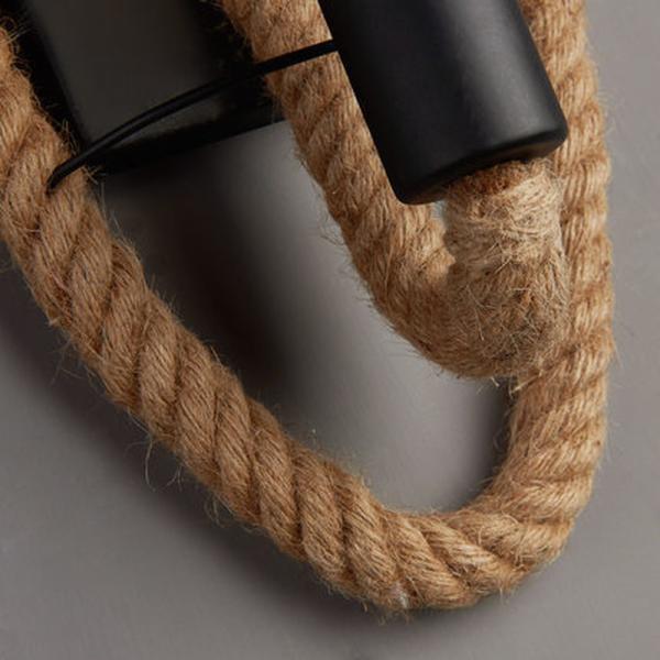 loft wall light Edison Bulb Aisle Stairs Bar Coffee Shop vintage  rope Wall lamp （WH-VR-12）