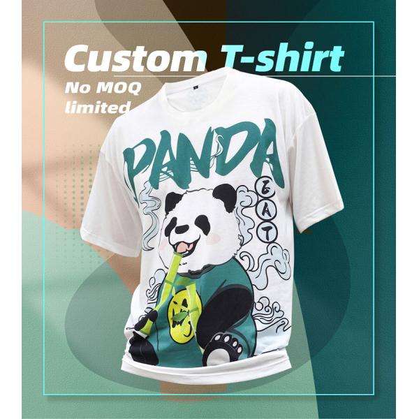 Anti Pilling Washable Leisure Apparel , Polyester Sublimation T Shirts