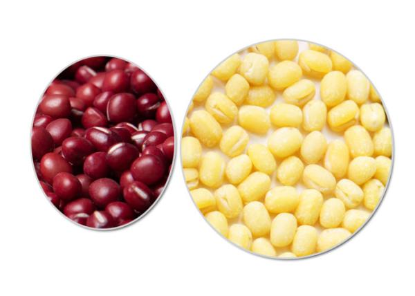 Peeled Food Agricultural Products Red Adzuki Beans For Gentle Nourishing Stomach
