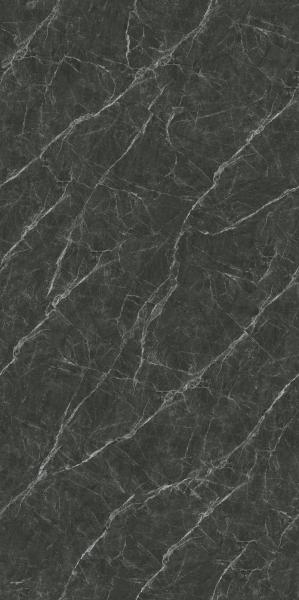 Black Marble Look Polished Glazed Porcelain Tile 900x1800mm